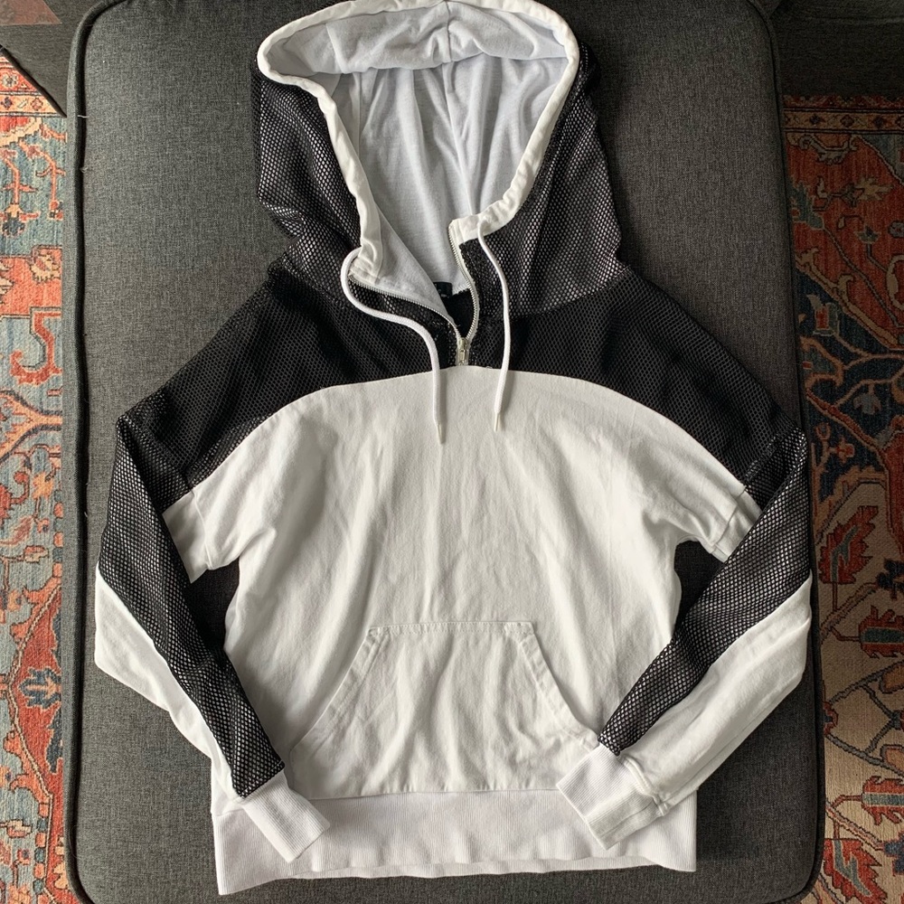 Mesh Sweatshirt